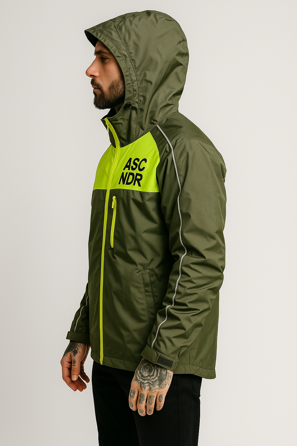 CRWN Hi Viz Workshell Jacket