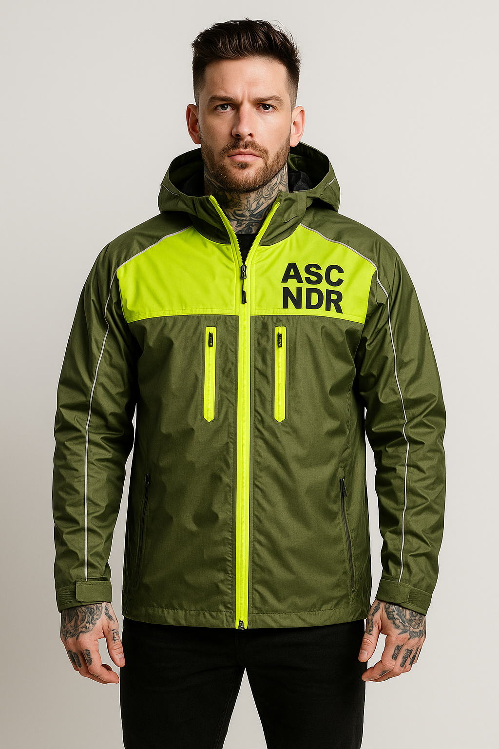 CRWN Hi Viz Workshell Jacket