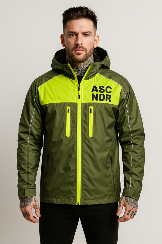 CRWN Hi Viz Workshell Jacket
