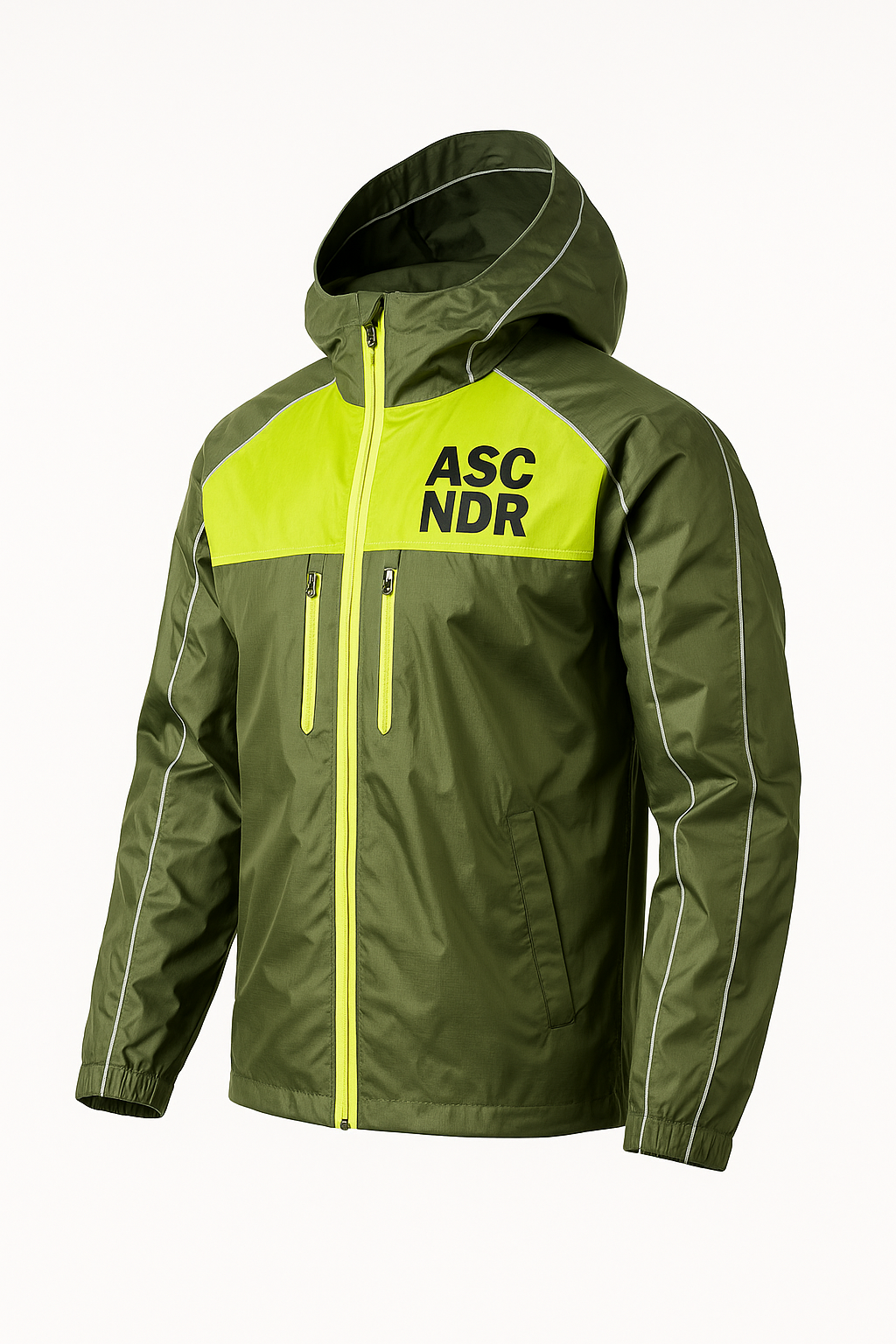 CRWN Hi Viz Workshell Jacket